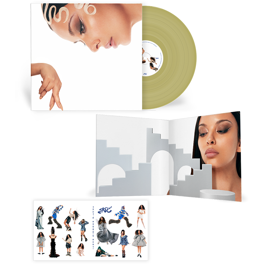 THAT'S SHOWBIZ BABY! EXCLUSIVE GOLD VINYL + STICKER SHEET